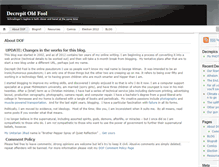 Tablet Screenshot of decrepitoldfool.com